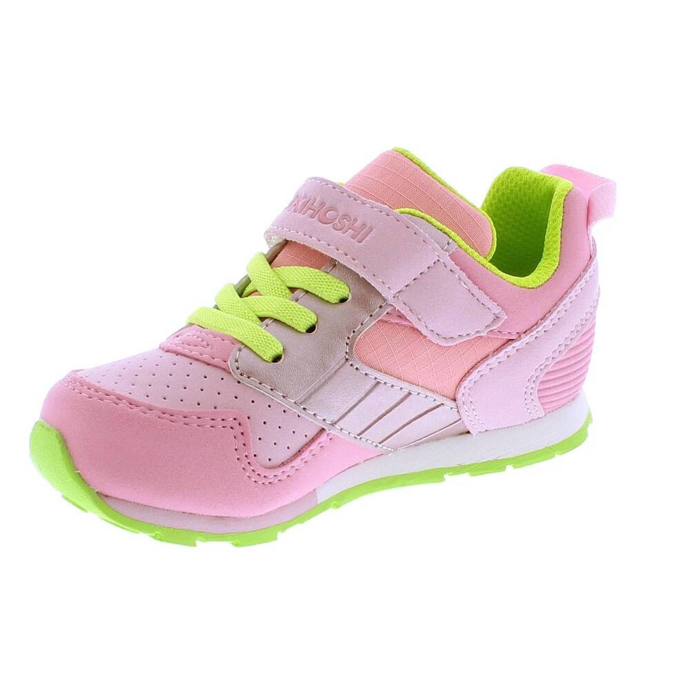 NEW TSUKIHOSHI girls racer sneakers in pink/apple